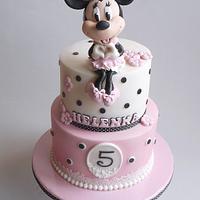 Minnie Mouse cake Minnie Mouse cake