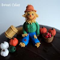 Scarecrow cake