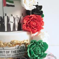 UAE 43rd National Day Cake