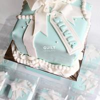 Tiffany Cake + Mini Cakes