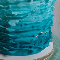 Wedding marine cake