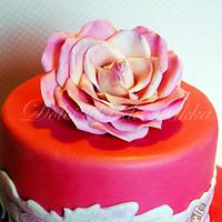 Pink cake