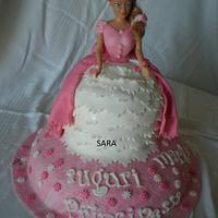 barbie  cake