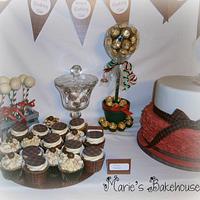Scottish themed dessert table