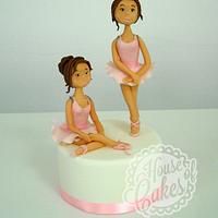 Bailarinas Cake