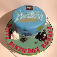 Monster fighters cake