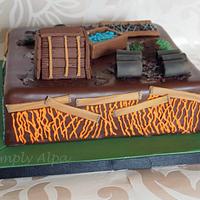 Tough Mudders Cake