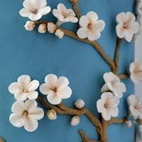 Almond Blossom Cake - Sugar Art Museum Collaboration