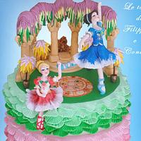 dancers cake