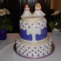 Girls Communion Cake