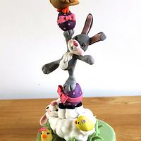Easter animal tower - plus youtube video