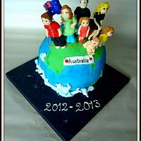 Globe  cake 