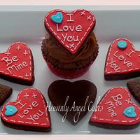 Lovey dovey cupcakes