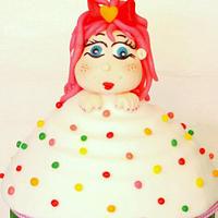 Giant cupcake - cake