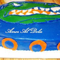 Florida Gator's Cake