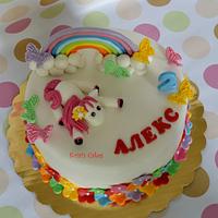 Cake 1-st Birthday Aleks