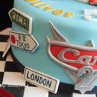 Cars 2 cake