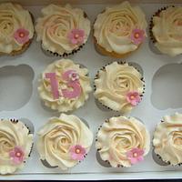 gluten free 13th birthday cup cakes