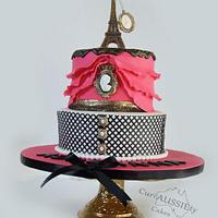 Sweet 16 "Paris" cake