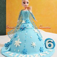 Frozen Doll Cake
