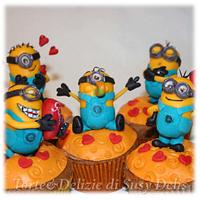 Minion cupcakes 3