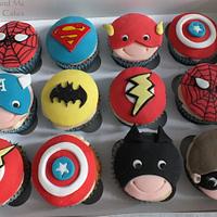 Cute Super Hero Cakes