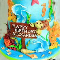 Cake for Alexandra Burke 27th Birthday