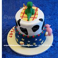 To Infinity and Beyond 18th Birthday Cake