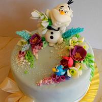 Spring,Olaf..spring!! - Cake by ciupakabra - CakesDecor