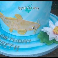 Water Lilly Cake