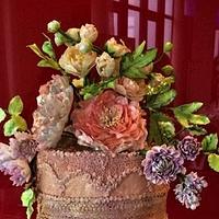 Vintage Birthday Cake 