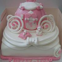 Cinderella Carriage cake