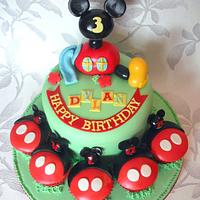 mickey mouse club house cake