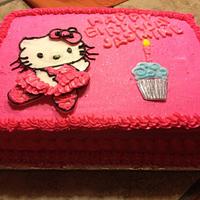 Hello Kitty Birthday Cake