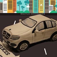Tarta fondant 3D Mercedes Benz, Mercedes Benz 3D cake