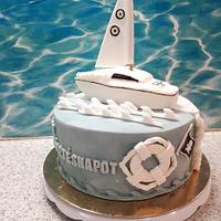 Boat cake