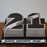 21ST BIRTHDAY CAKE