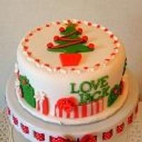 Tickety Boo - Christmas cake selection - Decorated Cake - CakesDecor