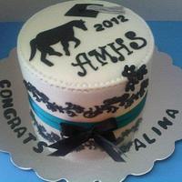 AMHS Grad Cake