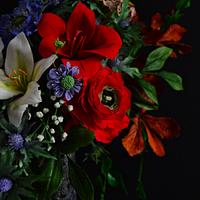 #worldcancerday Sugarflowers And Cakes In Bloom Collaboration- Light In Darkness