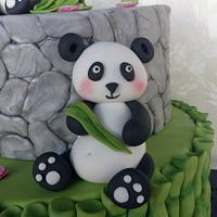 Panda cake