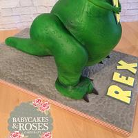 Rex Dinosaur Cake