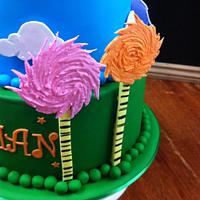 Lorax birthday cake 