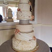 Vintage wedding cake