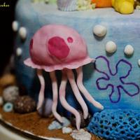 Spongebob and the jellies