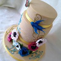 Beautiful 18th Birthday Cake