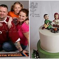 Tramp wedding cake