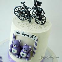 Chocolate Cycles and Teddies for twins..