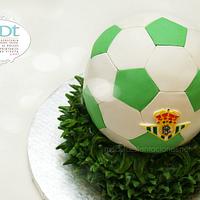 soccer ball cake