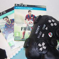 Soccer and Playstation FIFA in one